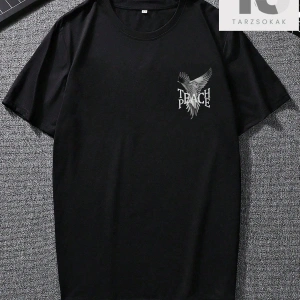 Kartal Desenli Erkek Tişört