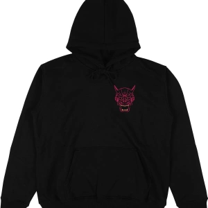 Katana Siyah Oversize Unisex Kapüşonlu Sweatshirt Hoodie