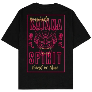 Katana Siyah Oversize Unisex T-shirt