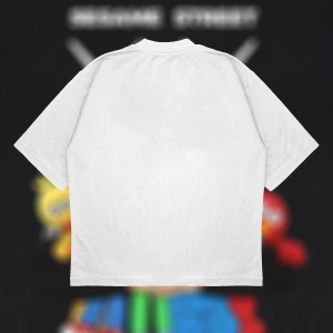 Kaws X Sesame Street Boxy Fit Oversize Unisex Tshirt – Baskılı Tişört |