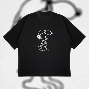 Kaws X Snoopy Unisex Pamuklu Nefes Alan Kalın Kumaşlı