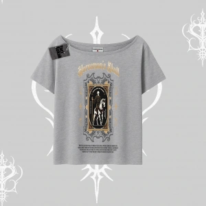 Kayık Yaka Tshirt Horseman’s Skull Dark Relic Street Legacy