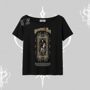 Kayık Yaka Tshirt Horseman’s Skull Dark Relic Street Legacy