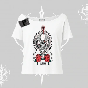 Kayık Yaka Tshirt Stay Humble Work Hard Enjoy Life