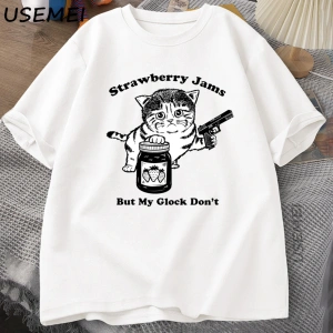 Kedi T-Shirt Erkekler Komik Kedi Baba T-shirt Yaz Pamuklu Tişörtler Nefes Bol Giysiler Tees 2832