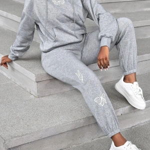 Kelebek Dijital Baskılı Kışlık UNİSEX Eşofman Takımı