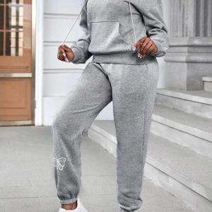 Kelebek Dijital Baskılı Kışlık UNİSEX Eşofman Takımı