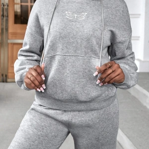 Kelebek Dijital Baskılı Kışlık UNİSEX Eşofman Takımı