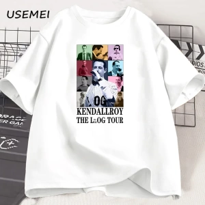 Kendall Roy Eras tur T Shirt erkekler kadınlar için 90s Vintage arkaya TV gösterisi T-shirt e 2922