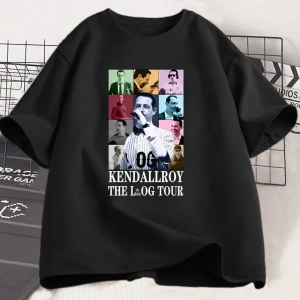 Kendall Roy Eras tur T Shirt erkekler kadınlar için 90s Vintage arkaya TV gösterisi T-shirt e 2922