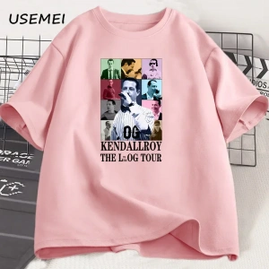 Kendall Roy Eras tur T Shirt erkekler kadınlar için 90s Vintage arkaya TV gösterisi T-shirt e 2922