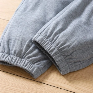 Kids EVRYDAY Girls Letter Graphic Elastic Waist Eşofman Altı