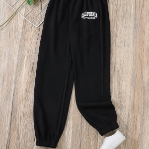 Kids EVRYDAY Girls Letter Graphic Eşofman Altı