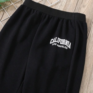 Kids EVRYDAY Girls Letter Graphic Eşofman Altı