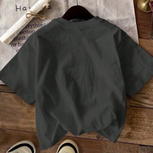 Kiraz Desen Minimalist Fitted Yuvarlak Yaka Kısa Kollu Kadın Tişörtü, Yaz İçin U