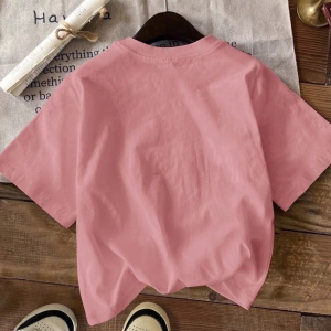 Kiraz Desen Minimalist Fitted Yuvarlak Yaka Kısa Kollu Kadın Tişörtü, Yaz İçin U