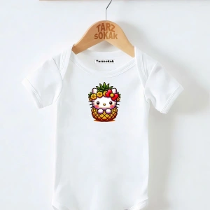 Kısa Kol Body ANANAS KİTTY KODZıbın52