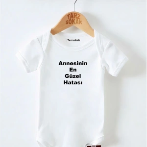 Kısa Kol Body ANNESİNİN EN GÜZEL HATASI KODZıbın21