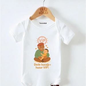 Kısa Kol Body DEDE KUCAĞI HUZUR VİP KODZıbın38