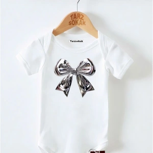 Kısa Kol Body Fiyonk desenli KODZıbın12