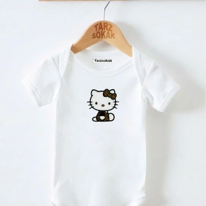 Kısa Kol Body LEOPAR KİTY KODZıbın53