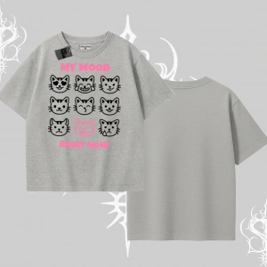 Kitti Sweet Mini Logo Baskılı Babby Tee Tshirt