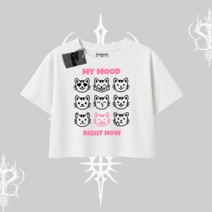 Kitti Sweet Mini Logo Baskılı Kapşonlu Sweatshirt