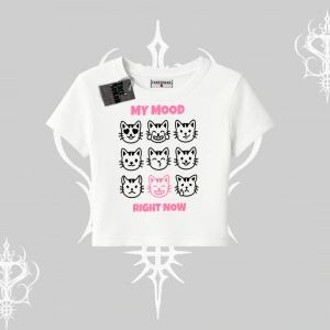 Kitti Sweet Mini Logo Baskılı Kapşonlu Sweatshirt