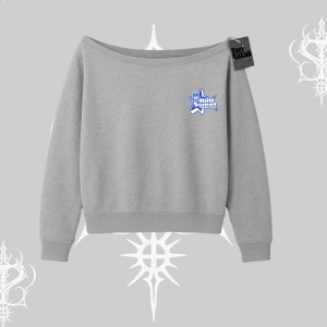 Kitti Sweet Mini Logo Baskılı Kayık Yaka Tshirt