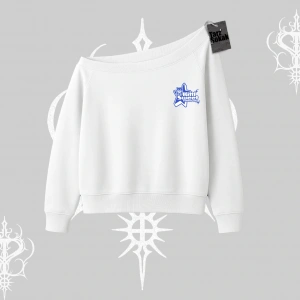 Kitti Sweet Mini Logo Baskılı Kayık Yaka Tshirt