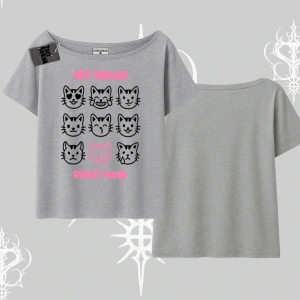 Kitti Sweet Mini Logo Baskılı Kolsuz Tshirt