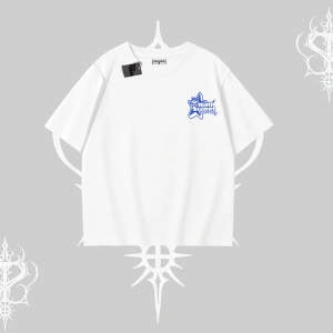 Kitti Sweet Mini Logo Baskılı Oversize Crop Tshirt