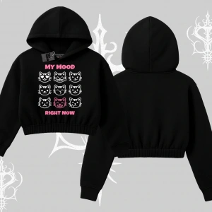 Kitti Sweet Mini Logo Baskılı Oversize Tshirt