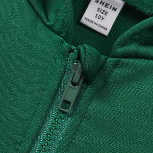 Kız Düz Renk Ayı Baskılı Kapüşonlu Sweatshirt Model 5139