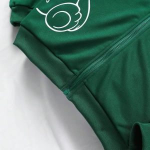 Kız Düz Renk Ayı Baskılı Kapüşonlu Sweatshirt Model 5139