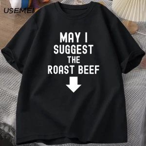 Kızartma Sığır Eti T Shirt Komik Yetişkin Baskılı T Shirt Erkekler Pamuk Kısa Kollu Erkek Tas 2975