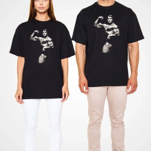 Ko Buta Arnold Schwarzenegger Siyah Unisex Oversize Tişört T-shirt Os5908