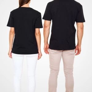 Ko Buta Bauhaus Baskılı Unisex Siyah Tişört T55128