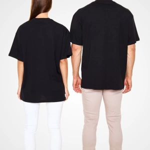 Ko Buta Boris Brejcha Baskılı Unisex Siyah Oversize Tişört Os18141