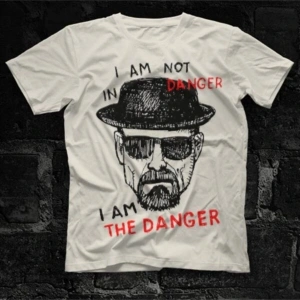 Ko Buta Breaking Bad Heisenberg Beyaz Unisex Tişört T-shirt 850wt