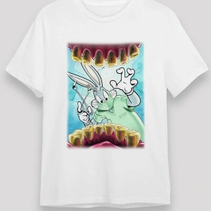 Ko Buta Diş Hekimi Beyaz Unisex Tişört T-shirt T9320