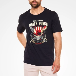 Ko Buta Five Finger Death Punch Siyah Unisex Tişört T-shirt T2092