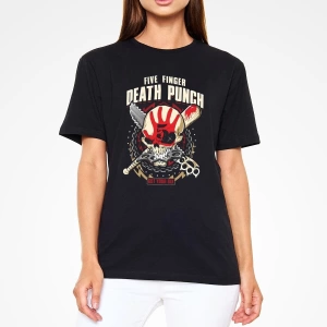 Ko Buta Five Finger Death Punch Siyah Unisex Tişört T-shirt T2092