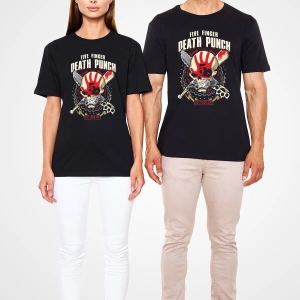 Ko Buta Five Finger Death Punch Siyah Unisex Tişört T-shirt T2092