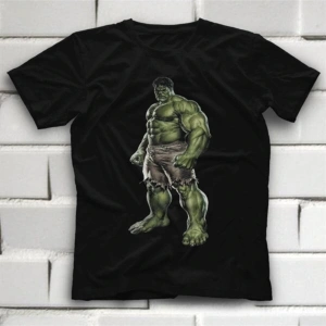 Ko Buta Hulk Siyah Unisex Tişört T-shirt 7358wt