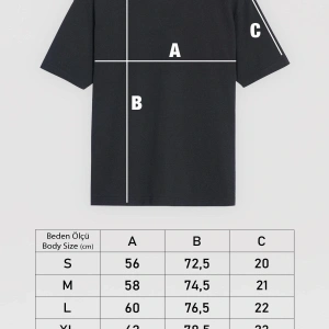 Ko Buta Mf Doom Baskılı Unisex Siyah Oversize Tişört - Tshirt Os57360