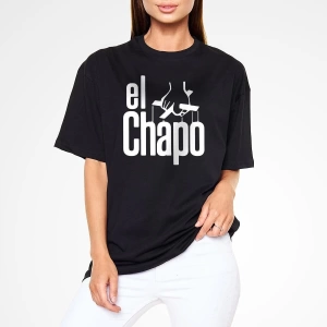 Ko Buta Narcos Pablo Escobar Siyah Unisex Oversize Tişört T-shirt Os6097
