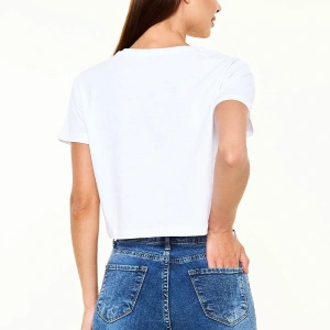 Ko Buta Paw Patrol Beyaz Croptop Tişört Ct6430