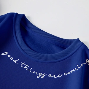KOD ADR-SHEN EZwear Slogan Graphic Lined Sweatshirt Saks