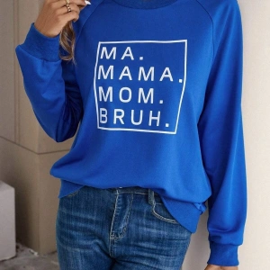 KOD ADR-SHEN LUNE Slogan Graphic Raglan Sleeve Sweatshirt Saks